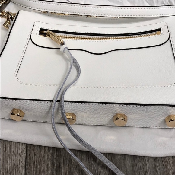 Rebecca Minkoff Avery White Bag with gold hardware - Picture 2 of 7
